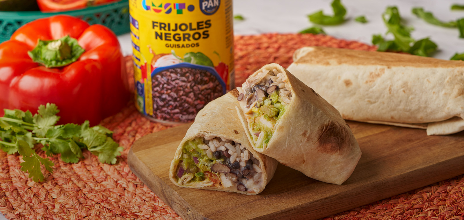 Burrito con Frijoles Negros Gust· By P.a.n.